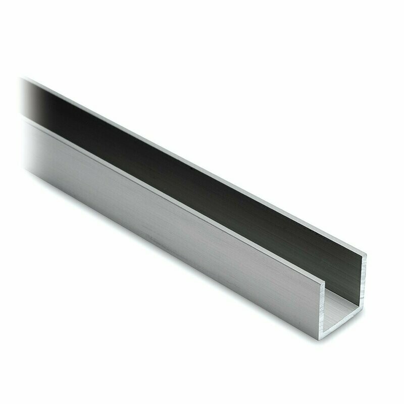 U Profil 15x15x15 mm Edelstahl Design