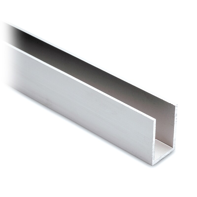 U Profil 30x20x30 mm Aluminium roh