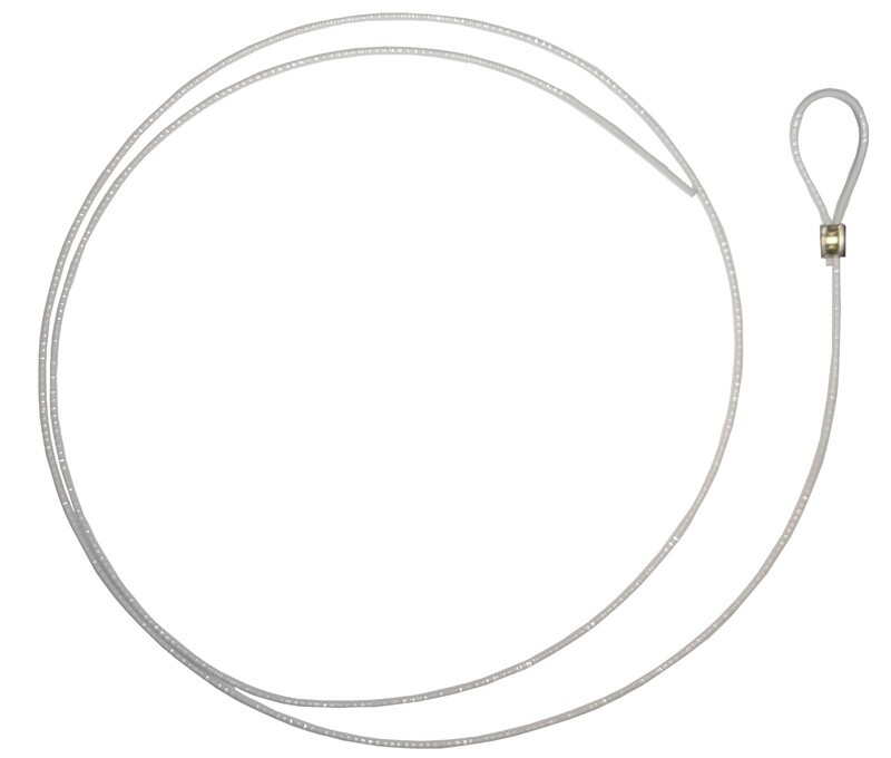 Edelstahlseil mit Schlaufe 100cm x 1,2 mm Edelstahlseil mit Schlaufe 100cm x 1,2 mm