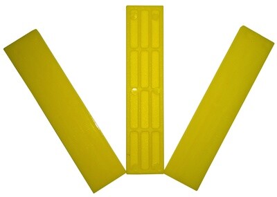 MT Verglasungsklötze 100x22x3 mm gelb MT Verglasungsklötze 100x22x3 mm gelb