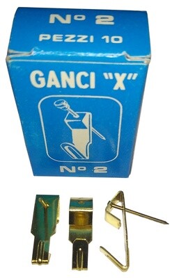 Wandhaken GANCI "X"  No 2 X-Wandhaken