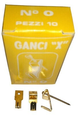 Wandhaken GANCI Wandhaken GANCI "X" No 0 X-Wandhaken