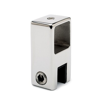 Glashalter 835-420 offen 90° Quadratisch für Stabistangen