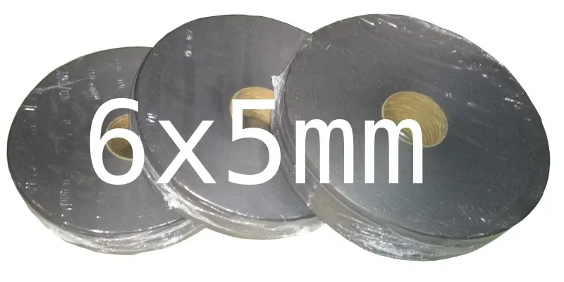 Vorlegeband SUPER schwarz 6x5 mm Vorlegeband SUPER schwarz 6x5 mm