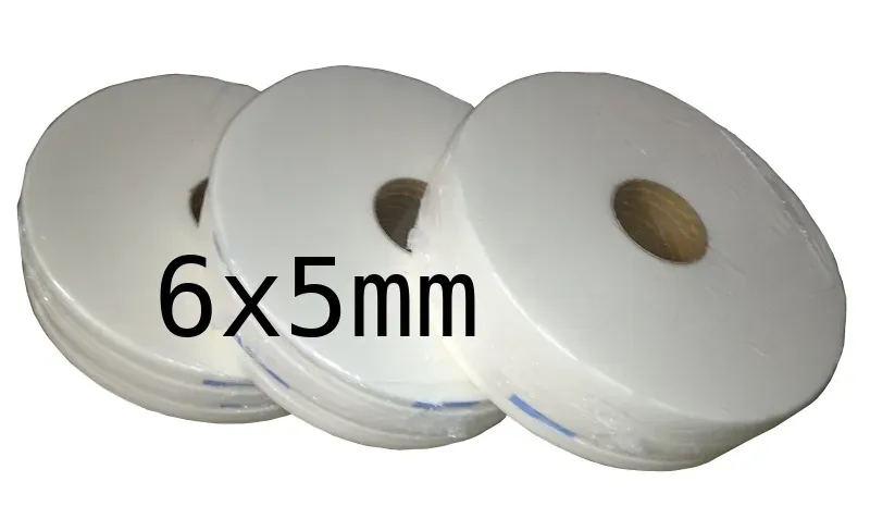 Vorlegeband SUPER weiss 6x5 mm Vorlegeband SUPER weiss 6x5 mm