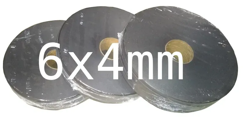 Vorlegeband SUPER schwarz 6x4 mm Vorlegeband SUPER schwarz 6x4 mm