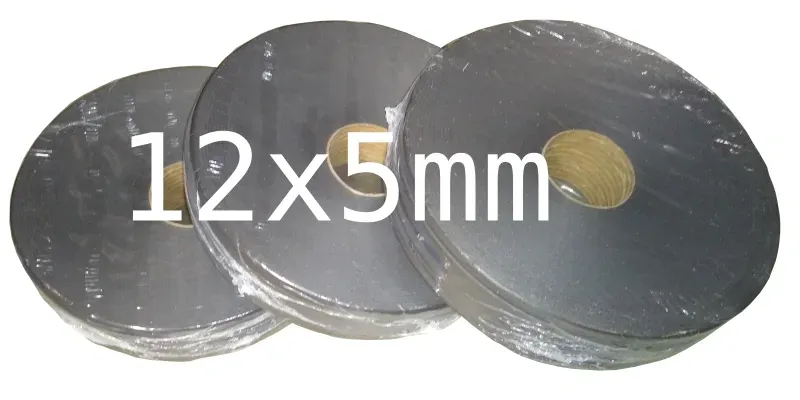 Vorlegeband SUPER schwarz 12x5 mm Vorlegeband SUPER schwarz 12x5 mm
