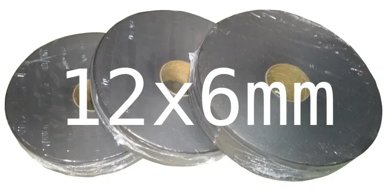 Vorlegeband SUPER schwarz 12x6 mm Vorlegeband SUPER schwarz 12x6 mm