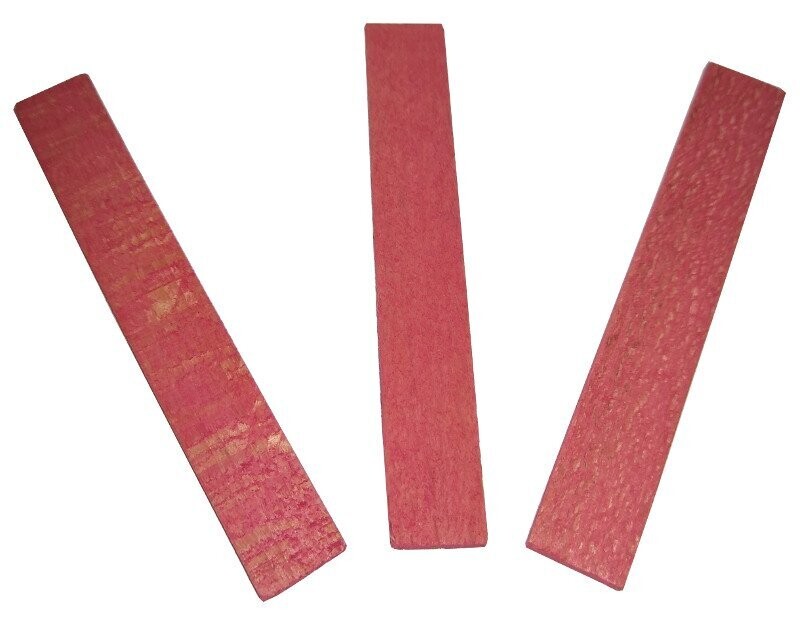 Klotzholz 15x2 mm rot Klotzholz 15x2 mm rot