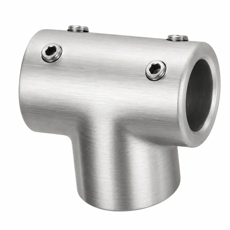 T Verbinder für Stabistangen Ø19 mm Edelstahl Design T Verbinder für Stabistangen Ø19 mm Edelstahl Design