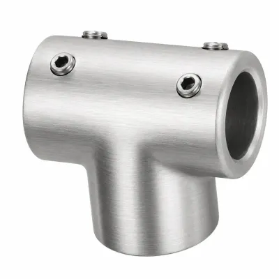 T Verbinder für Stabistangen Ø19 mm Edelstahl Design T Verbinder für Stabistangen Ø19 mm Edelstahl Design