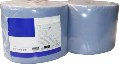 Putzpapier blau 500 Blatt 22x36 cm 2 Lagig NETTO SONDERPREIS