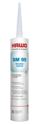 KAWO SM 99 Hybrid Klebedichtstoff glasklar 300 ml Netto-Sonderpreis KAWO SM 99 Hybrid Klebedichtstoff glasklar 300 ml Netto-Sonderpreis