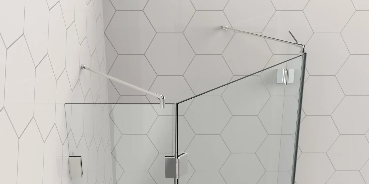 Stabistangen Set 5017 Ø 12,7 mm Länge 460 mm 45° NETTO-SONDERPREIS