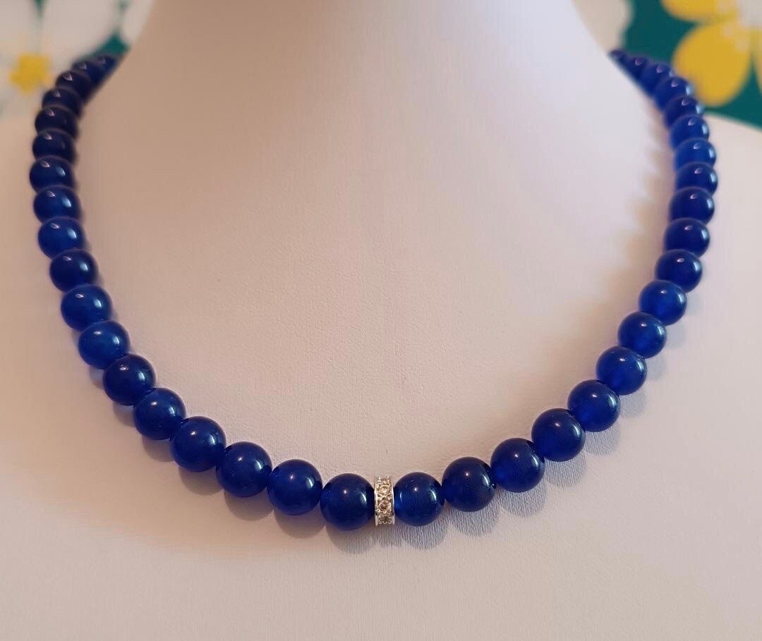 Colier Vadis cu Agat si rhinestone cu pietre de zirconiu