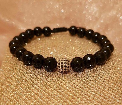 Bratara din Onix cu sfera