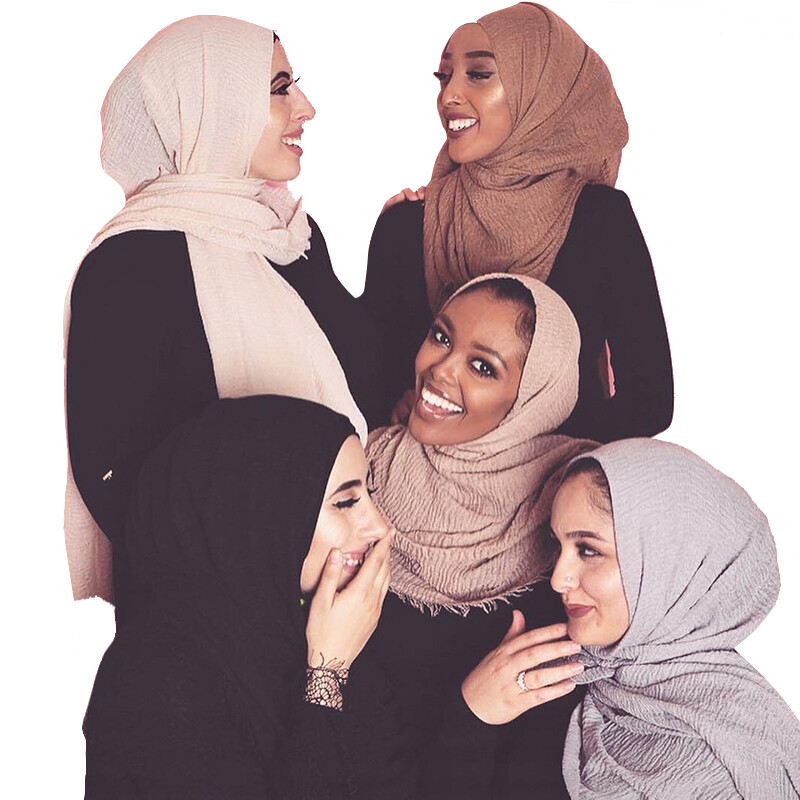 Hijab Cotone Piegato