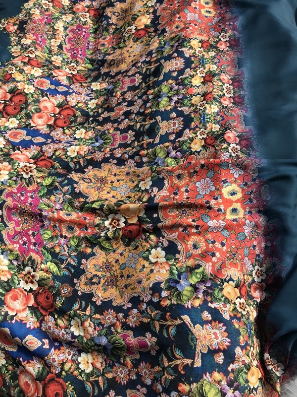 Viscosa Floreale Multu color 3 mt