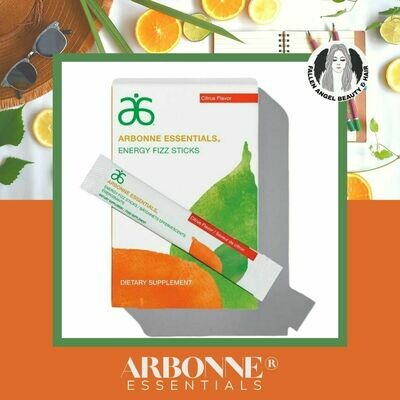 Arbonne Essentials Energy Fizz Sticks Citrus Flavour