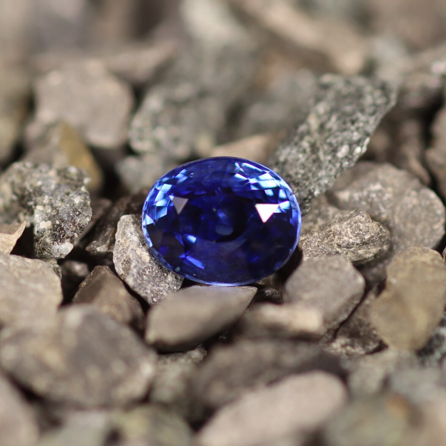 Saphir Bleu Royal 1.50 Ct - Chauffé