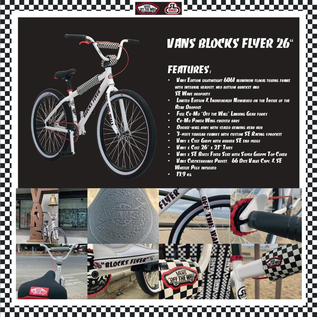 BMX VANS BLOCK FLYER 26