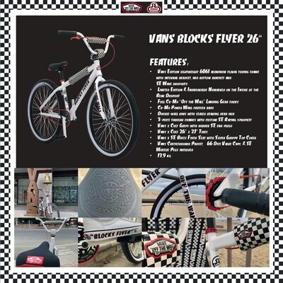 BMX VANS BLOCK FLYER 26