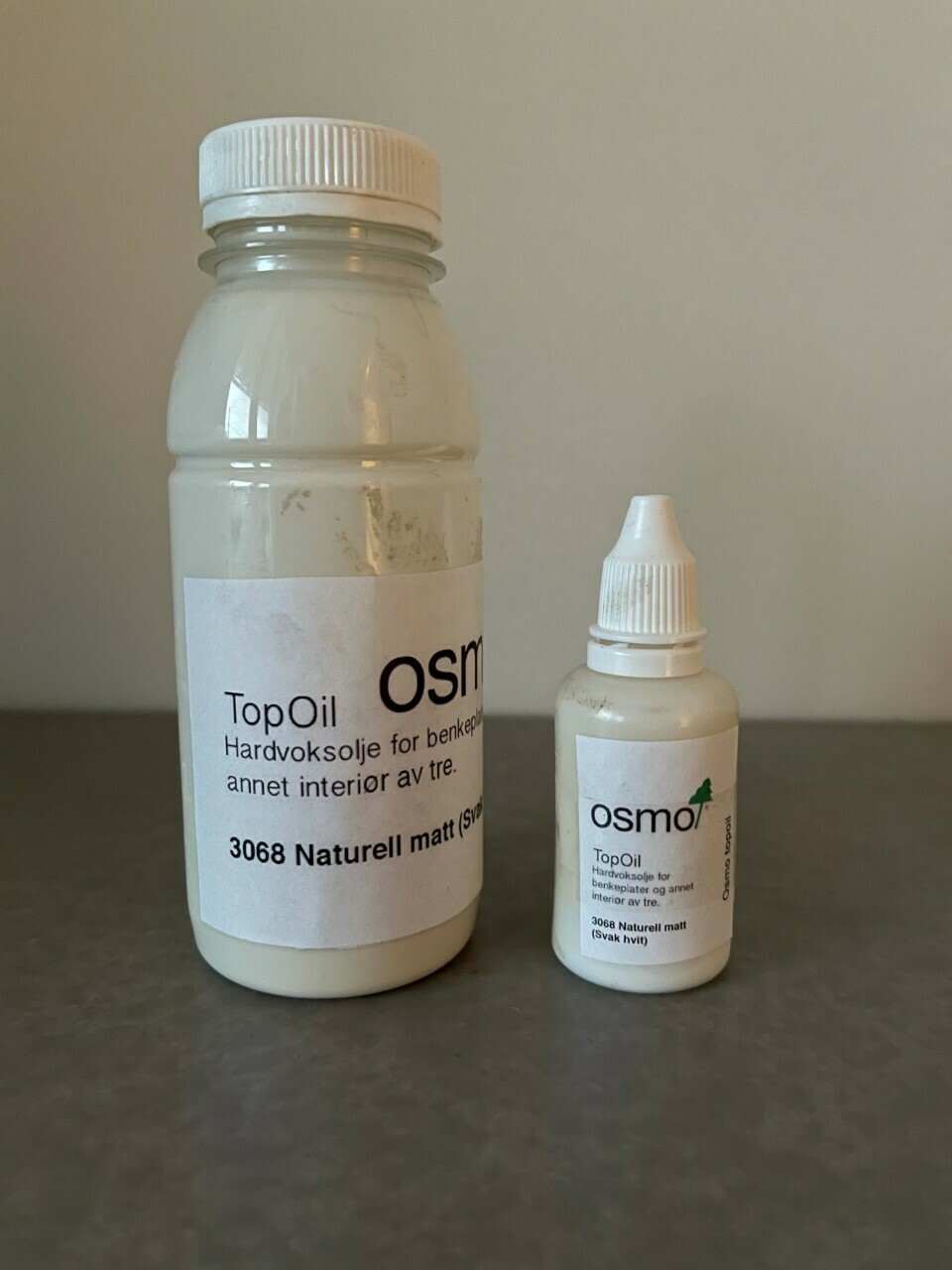 Osmo TopOil for benkeplater (3068 Naturell matt)