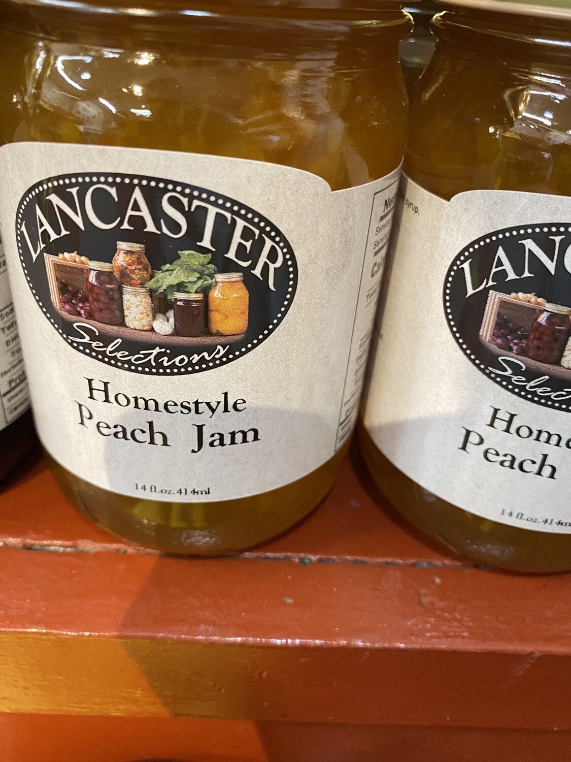 Homestyle Lancaster County Peach Jam (12 oz.)