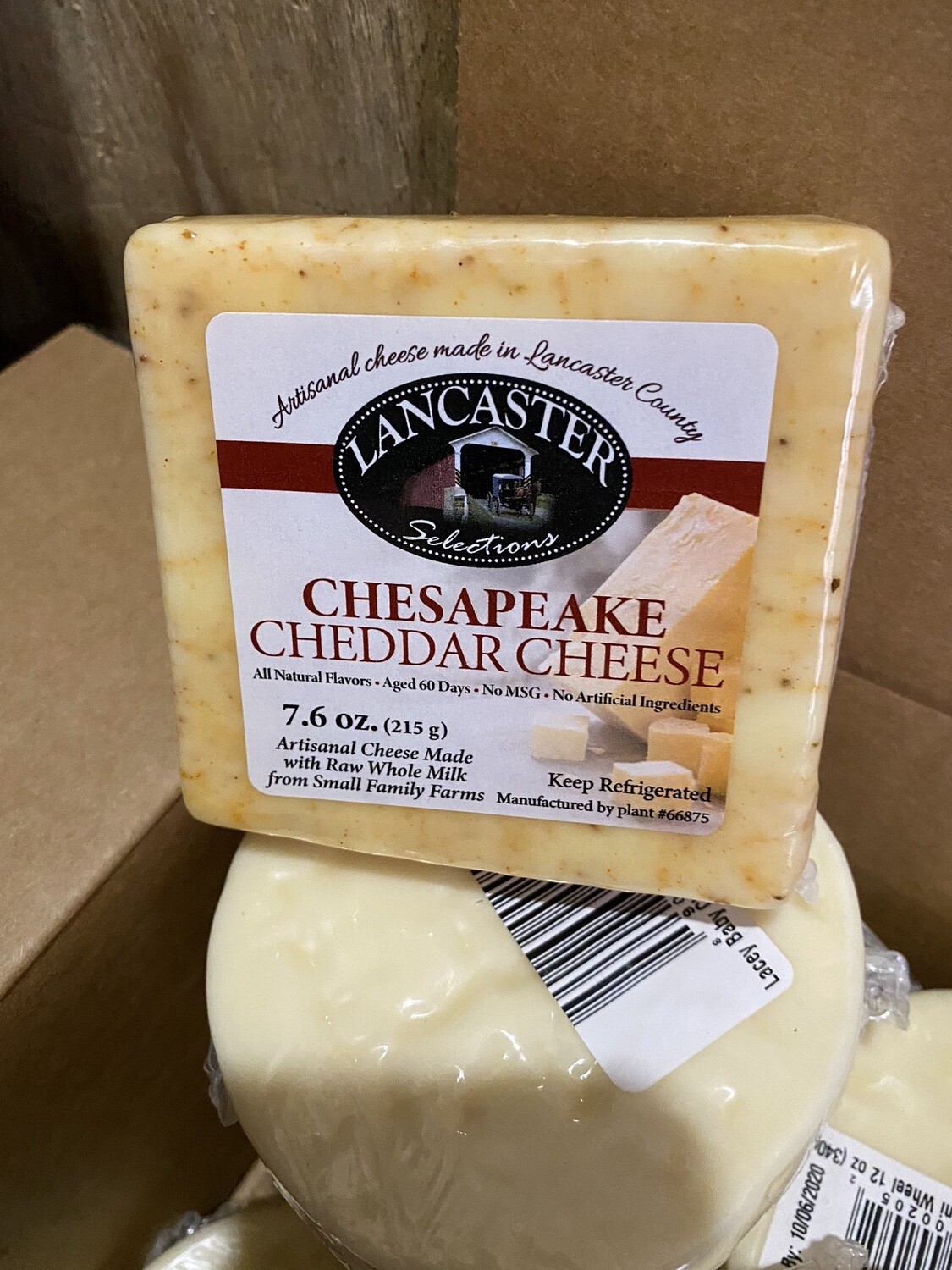 Chesapeake Cheddar Cheese 7.6 oz. Chesapeake Cheddar Cheese 7.6 oz.