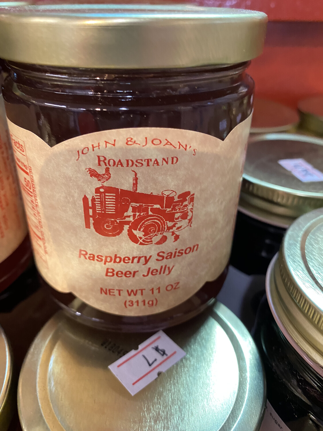 Raspberry Saison BeerJelly 11oz Raspberry Saison BeerJelly 11oz