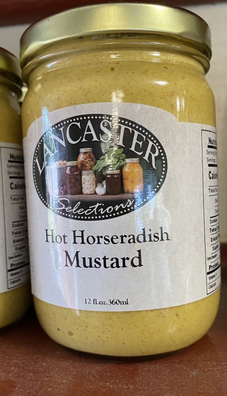 Hot Horseradish Mustard (12 oz) Hot Horseradish Mustard (12 oz)