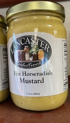 Hot Horseradish Mustard (12 oz.)