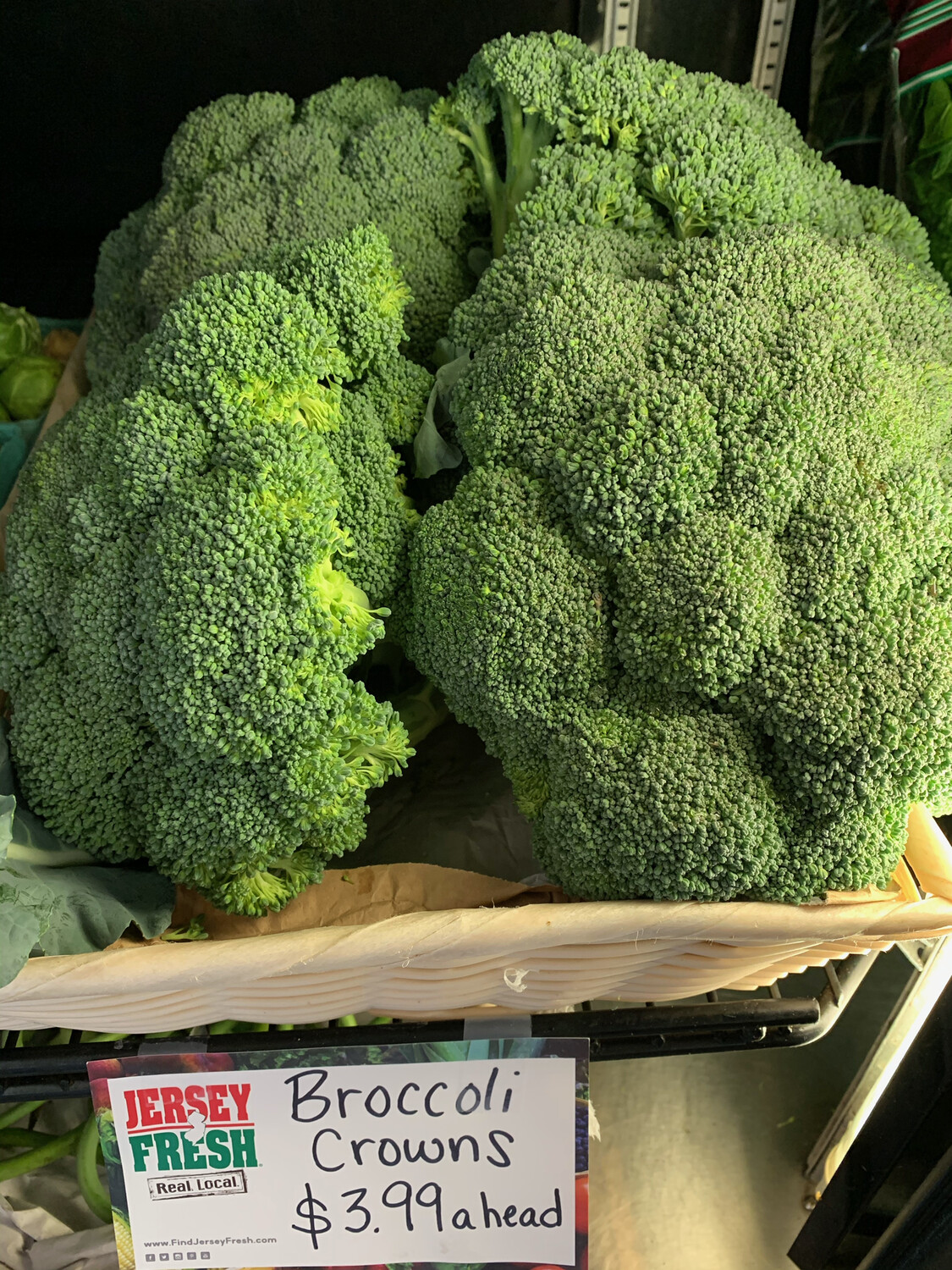 Jersey Broccoli (per large head) Jersey Broccoli (per large head)