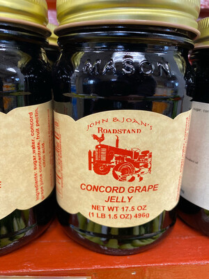 Concord Grape Jelly (17.5 oz.)