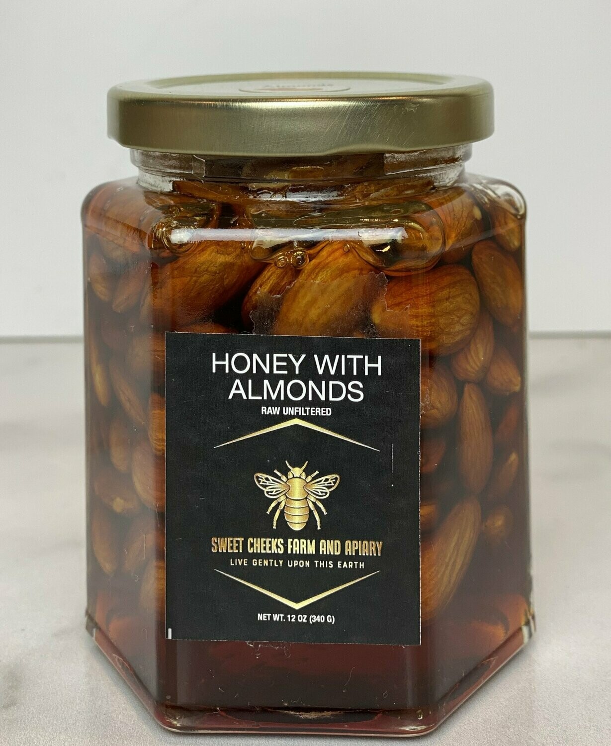 Honey with Almonds (12 oz.)
