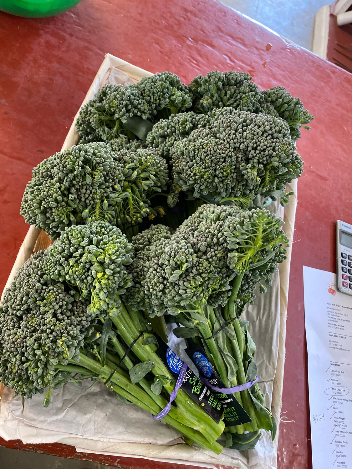 Jersey Broccolini (A Bunch)