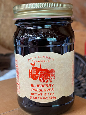 Blueberry Preserves (17.5 oz.)