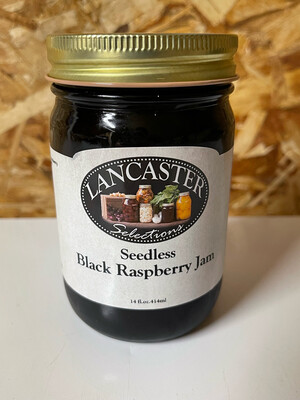 No Sugar Added Black Raspberry Jam (14 oz.)