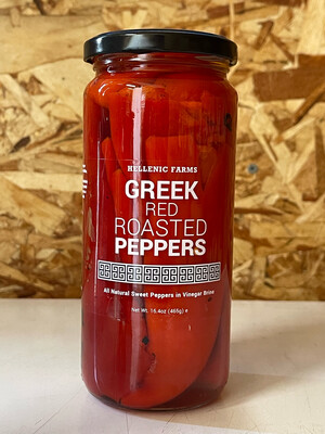 Greek Red Roasted Peppers (16.4 oz.)