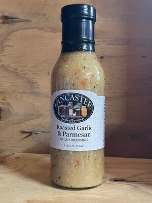 Roasted Garlic + Parmesan Salad Dressing