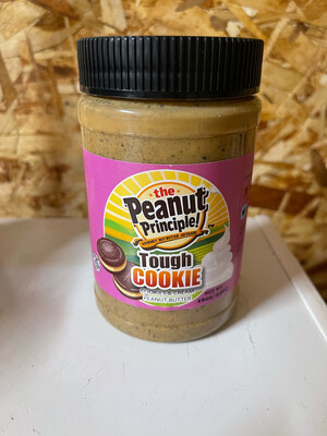 “Tough Cookie” Cookies And Cream Gourmet Peanut Butter (16oz)