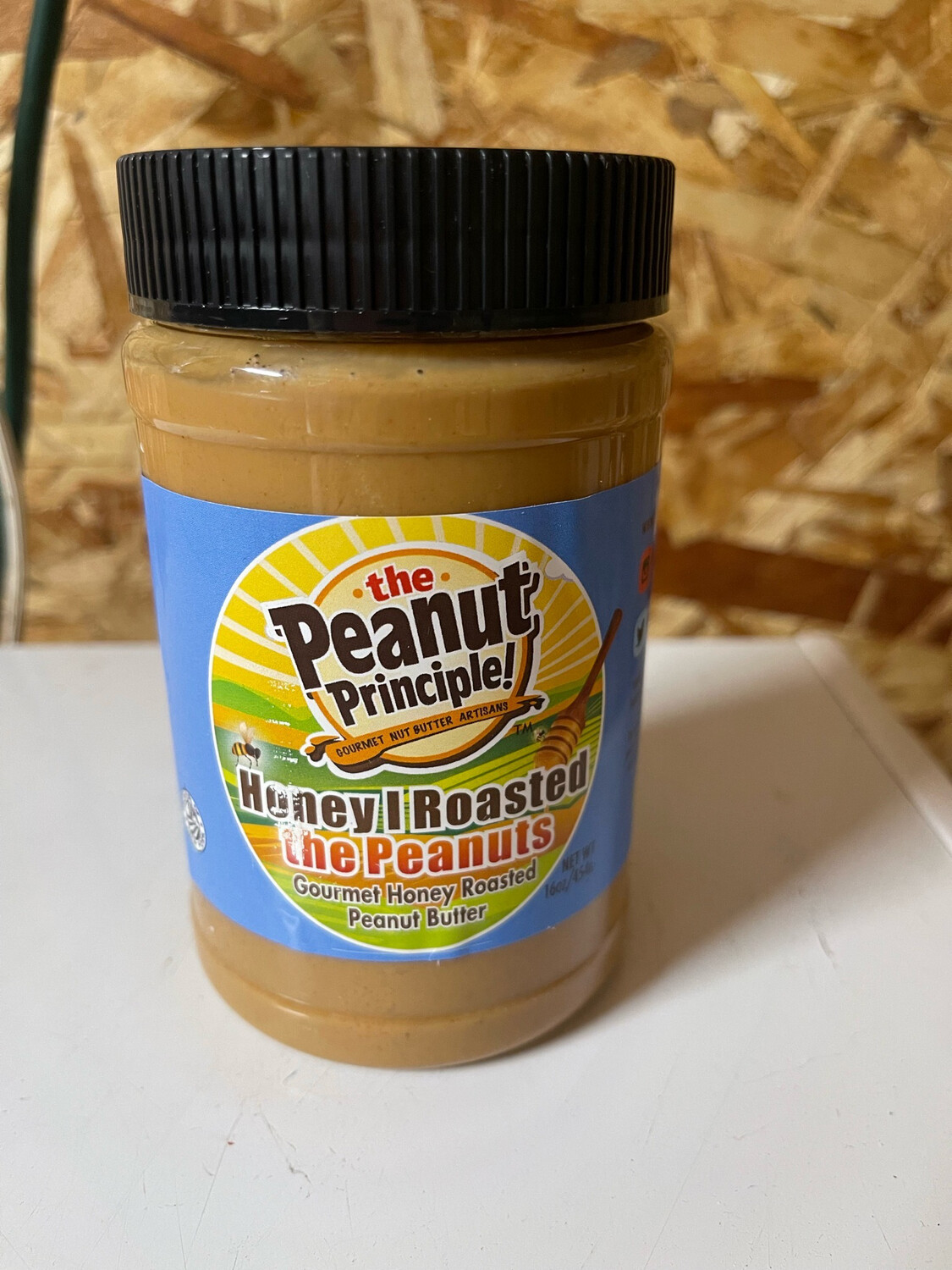“Honey I Roasted The Peanuts” Gourmet Peanut Butter (16oz)