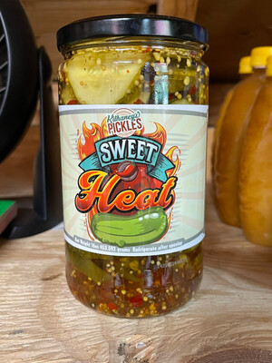 Sweet Heat Pickles (16oz)