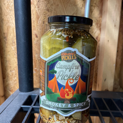 Camp Fire Pickles (Smokey+Spicy) (32oz)