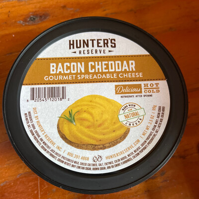 Bacon Cheddar Gourmet Spreadable Cheese (3.5oz)