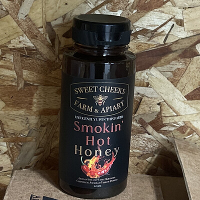 Smokin’ Hot Honey (infused With Habanero, Chipotle + Amarillo Yellow Peppers) (10oz)