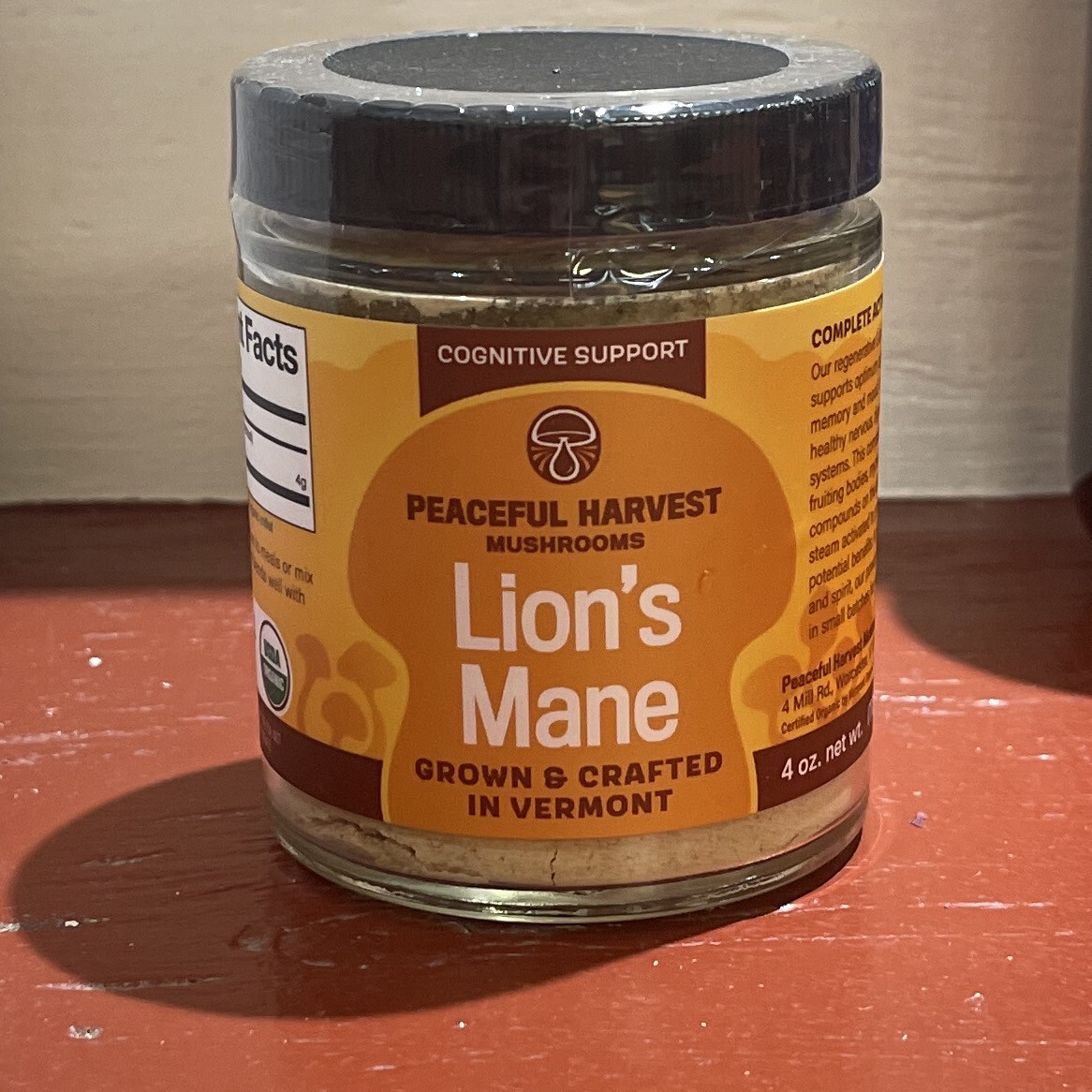 Lion’s Mane (4oz) Cognitive Support