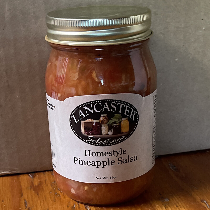 Homestyle Pineapple Salsa (16oz)