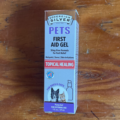 PETS first Aid Gel Topical Healing (1floz)