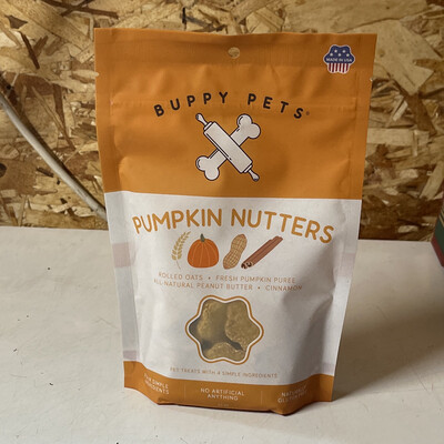 Pumpkin Nutters (Rolled Oats, Fresh Pumpkin Purée, All-Natural Peanut Buyer + Cinnamon) (3oz)